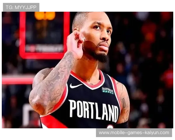 利拉德压哨助攻,开拓者全队嗨翻